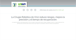 Desktop Screenshot of cirugiaroboticasanrafael.com